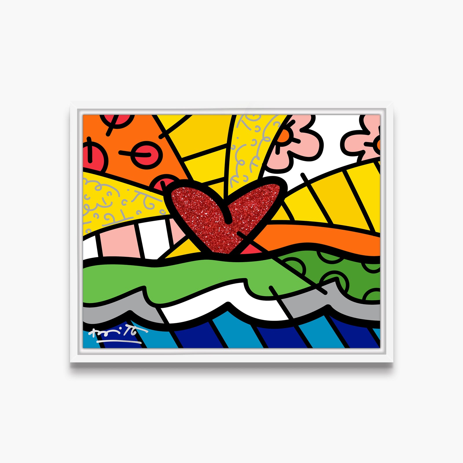 forever limited edition print  artistic colorful design collectible