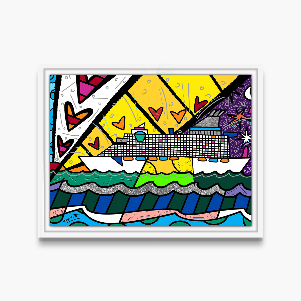 happy happy times limited edition  artistic colorful design collectible