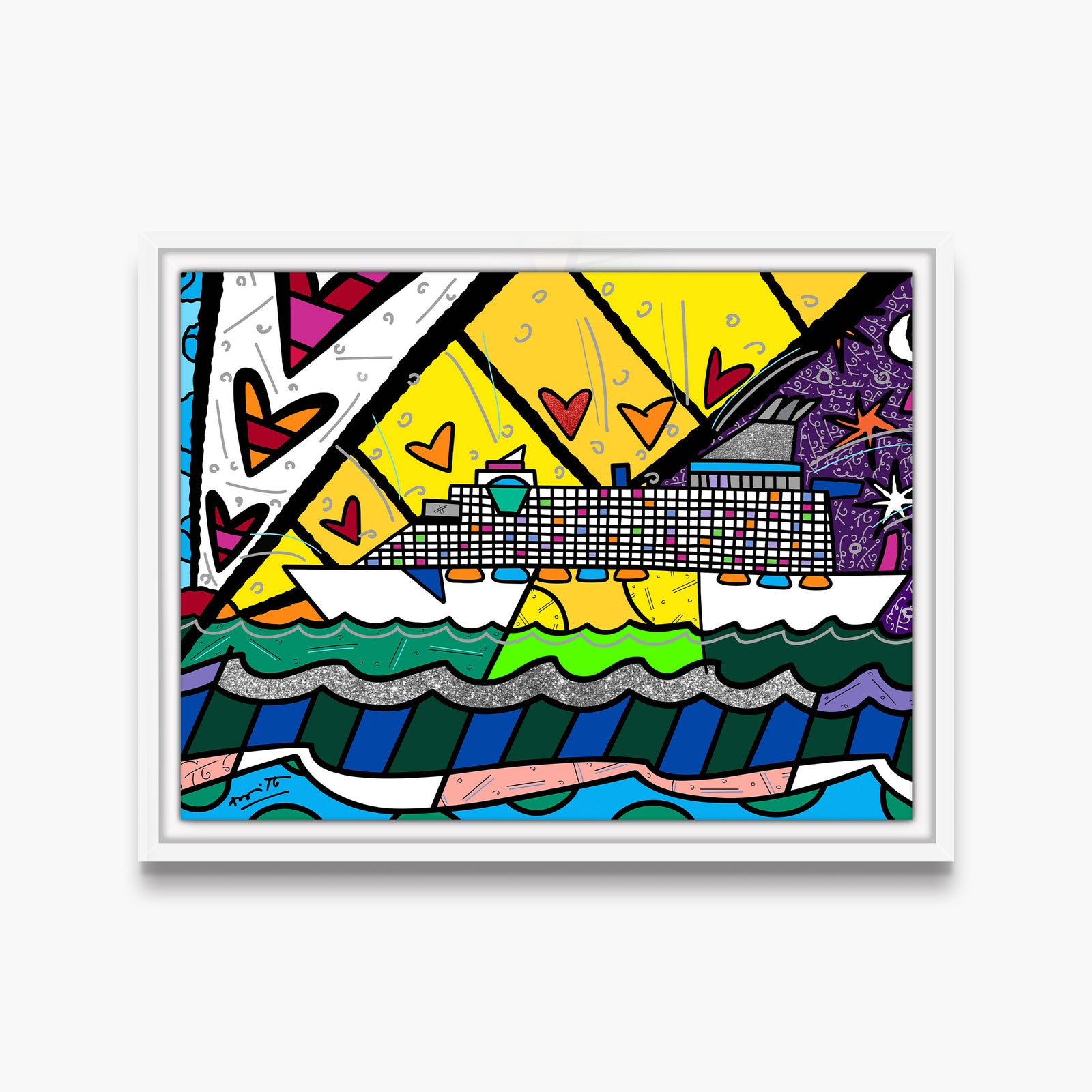 happy happy times limited edition  artistic colorful design collectible