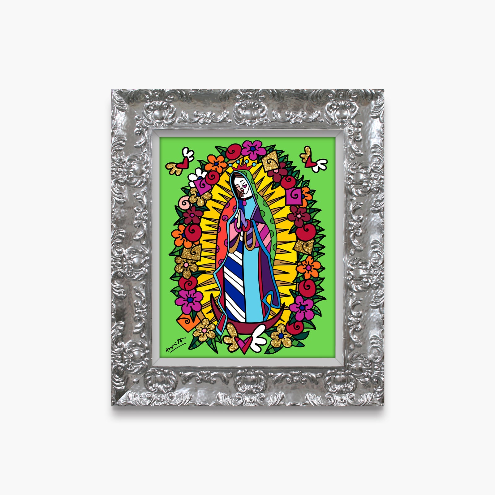 virgen de guadalupe limited edition  colorful decorative collectible gift idea