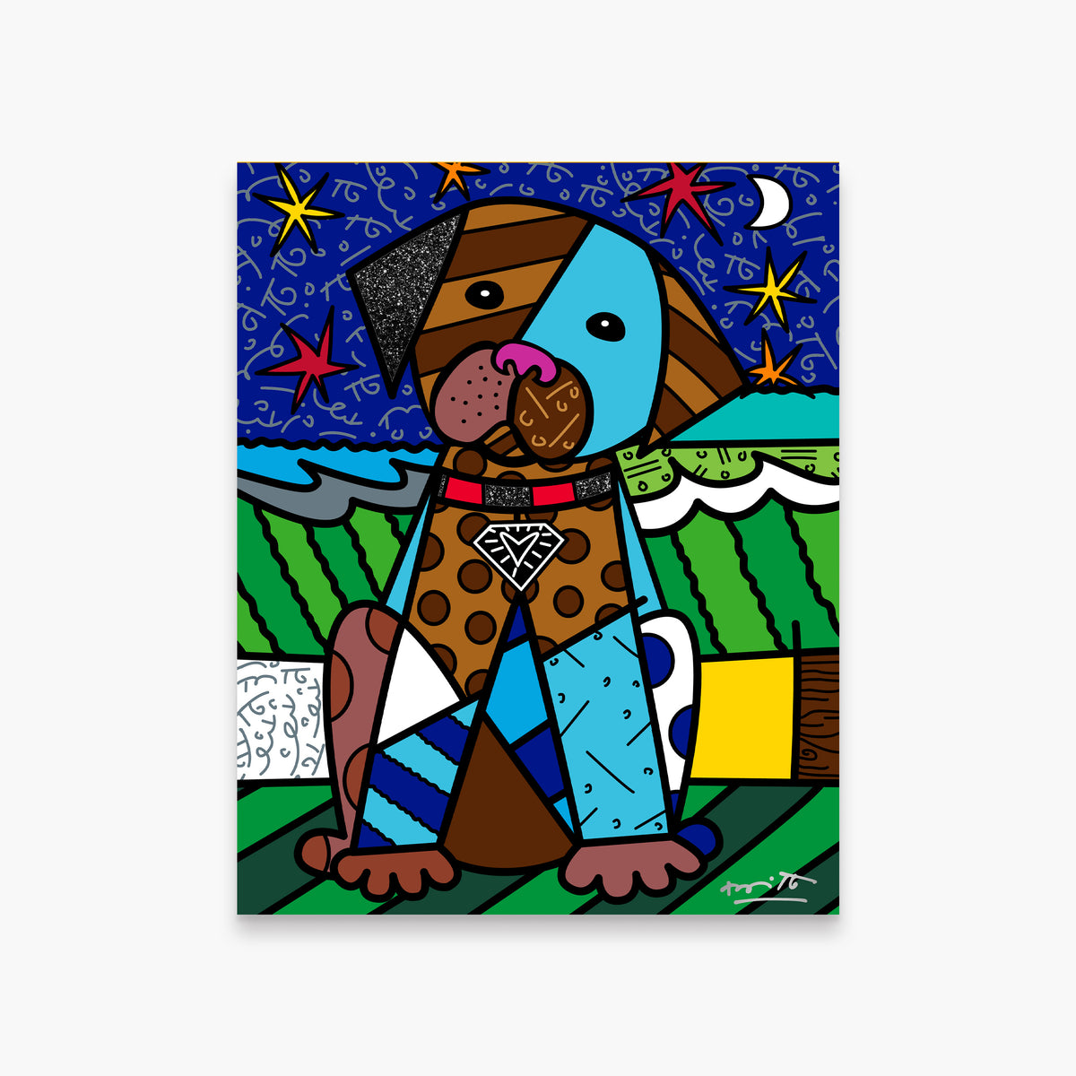 Midnight Dog - Limited Edition Print