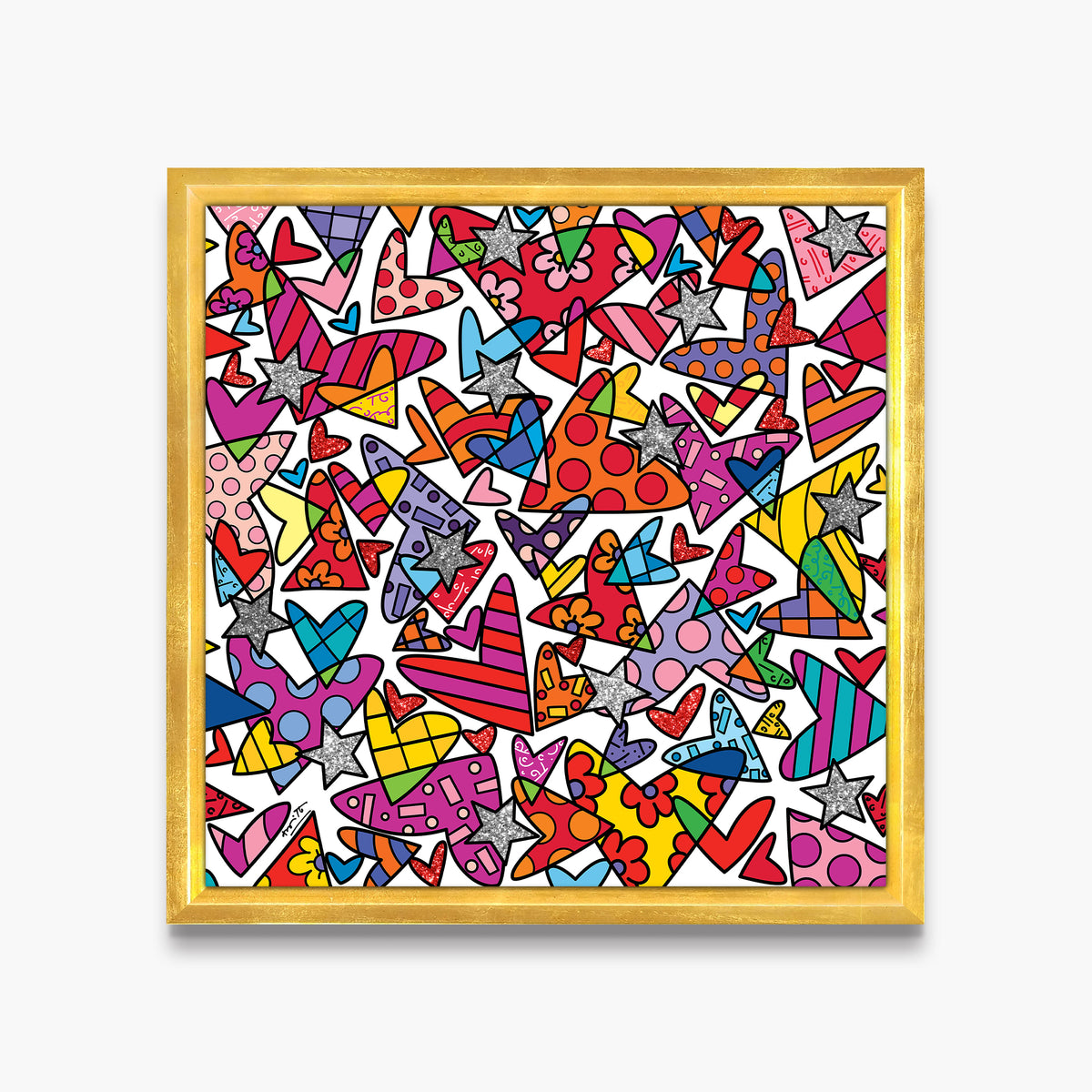 blast of love limited edition  artistic colorful design collectible