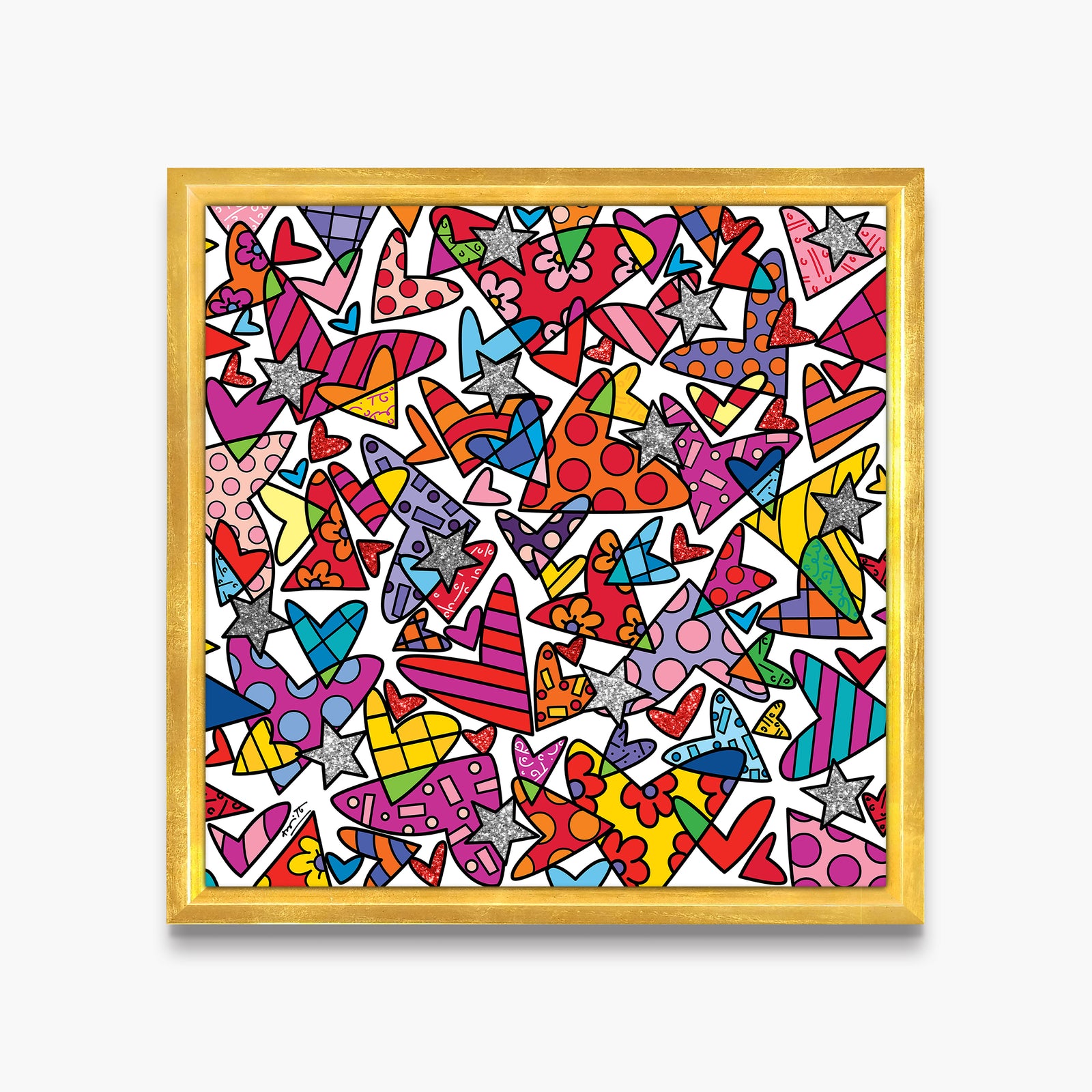 blast of love limited edition  artistic colorful design collectible