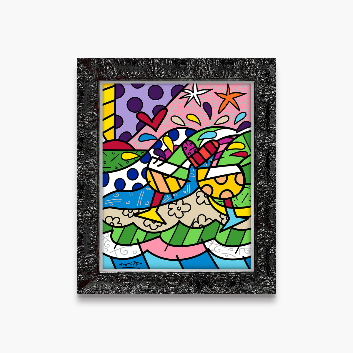modern pop art wine country yellow limited edition  vibrant home decor