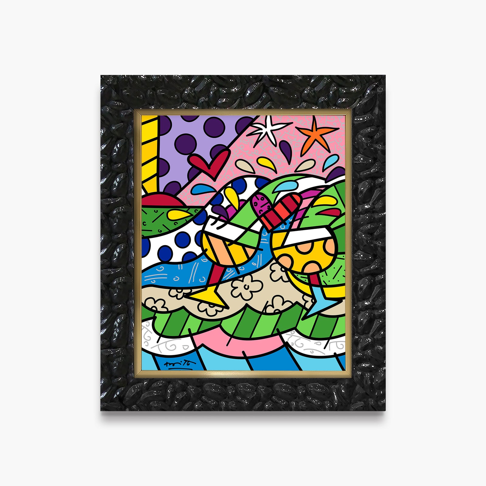 modern pop art wine country yellow limited edition  vibrant home decor