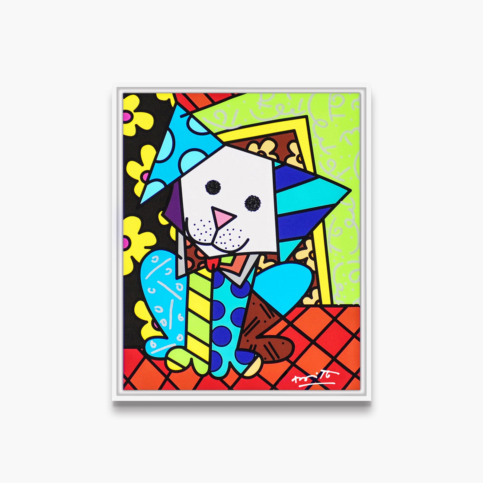 coco limited edition print  artistic colorful design collectible