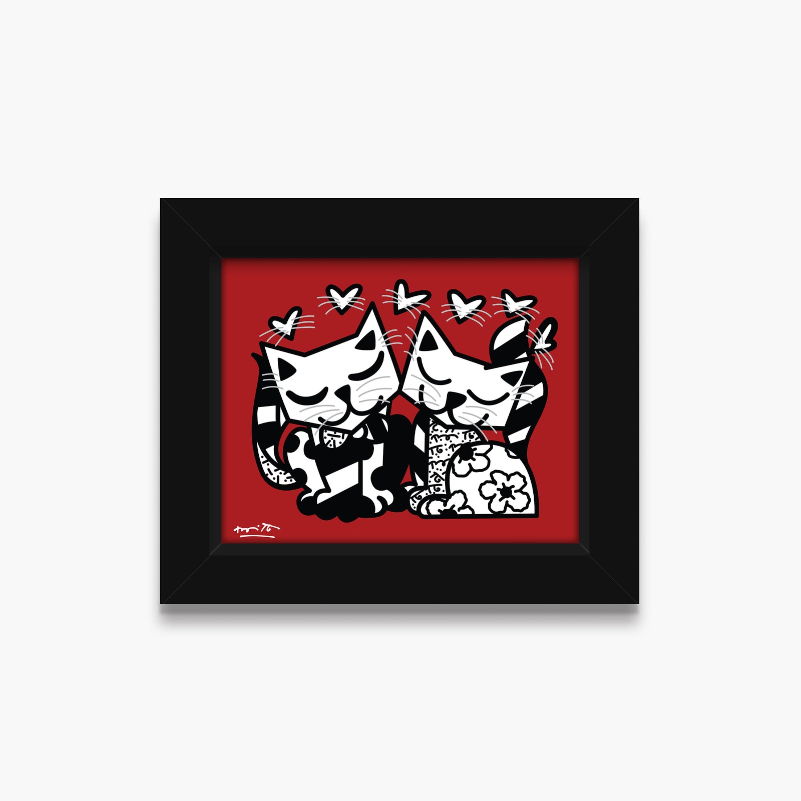 Cats Romance - Limited Edition Print
