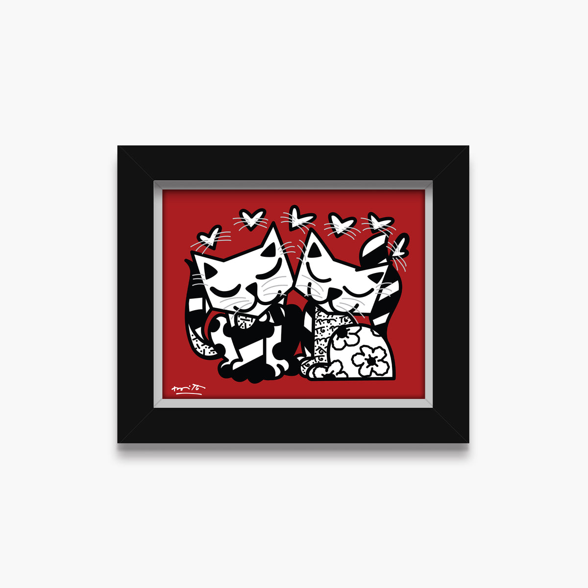 Cats Romance - Limited Edition Print