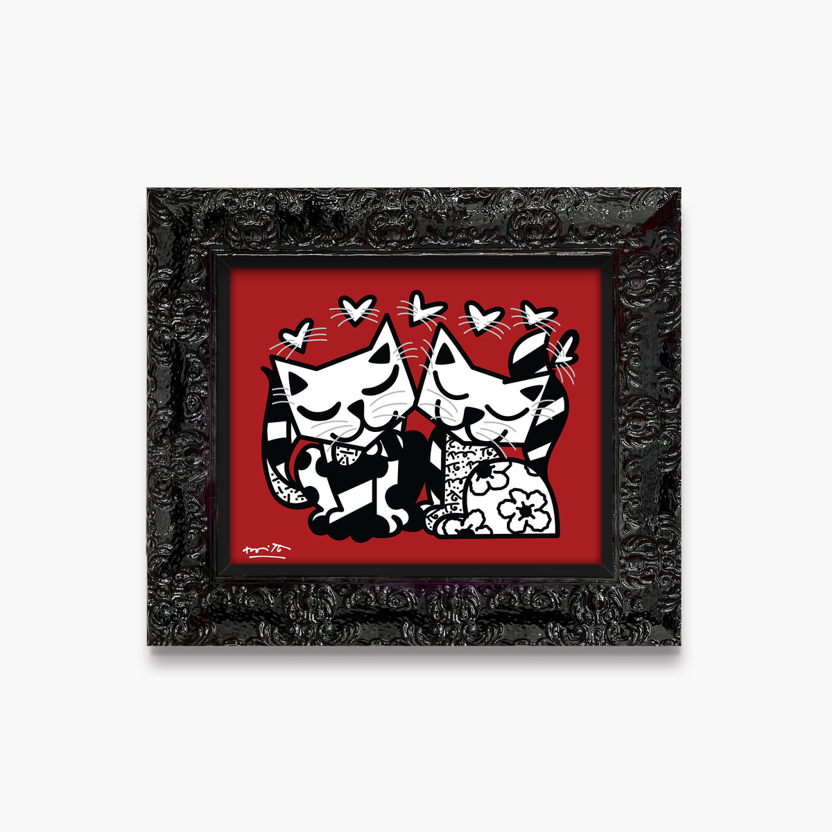 Cats Romance - Limited Edition Print
