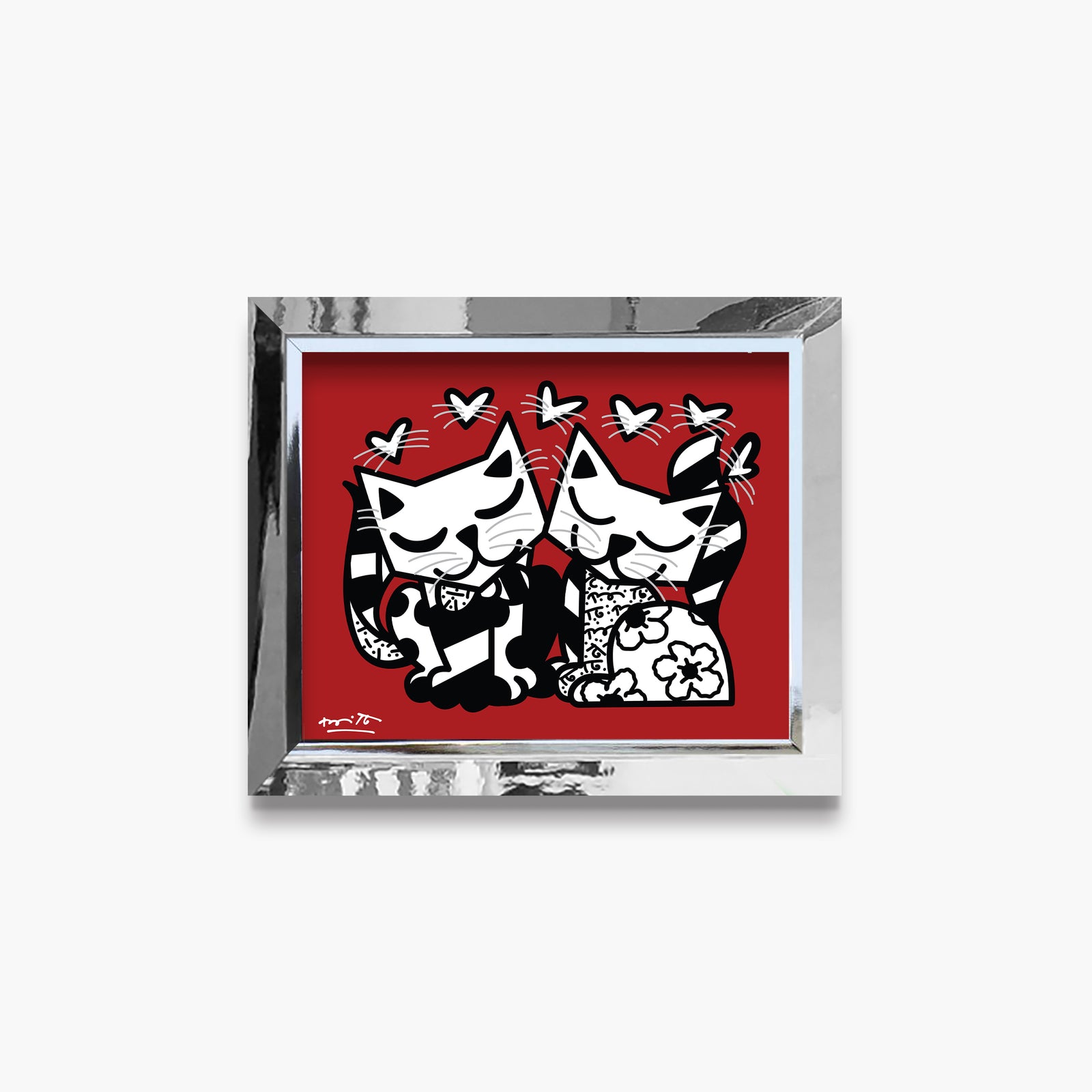 Cats Romance - Limited Edition Print