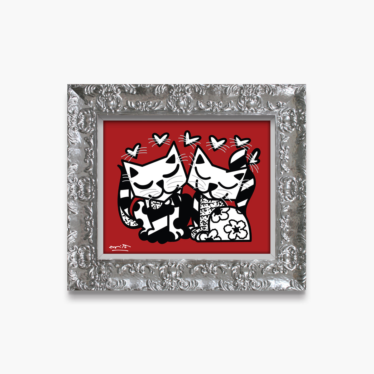 Cats Romance - Limited Edition Print