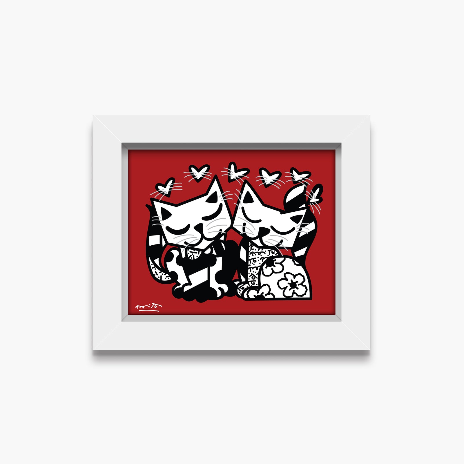 Cats Romance - Limited Edition Print