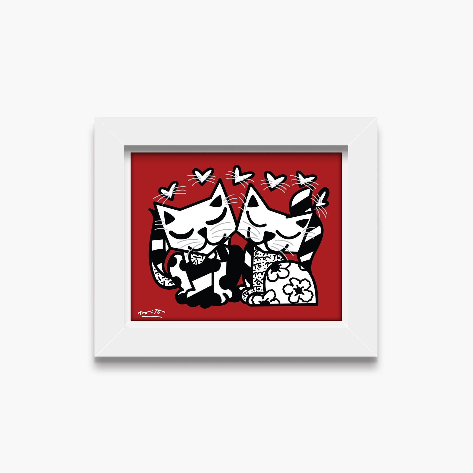 Cats Romance - Limited Edition Print