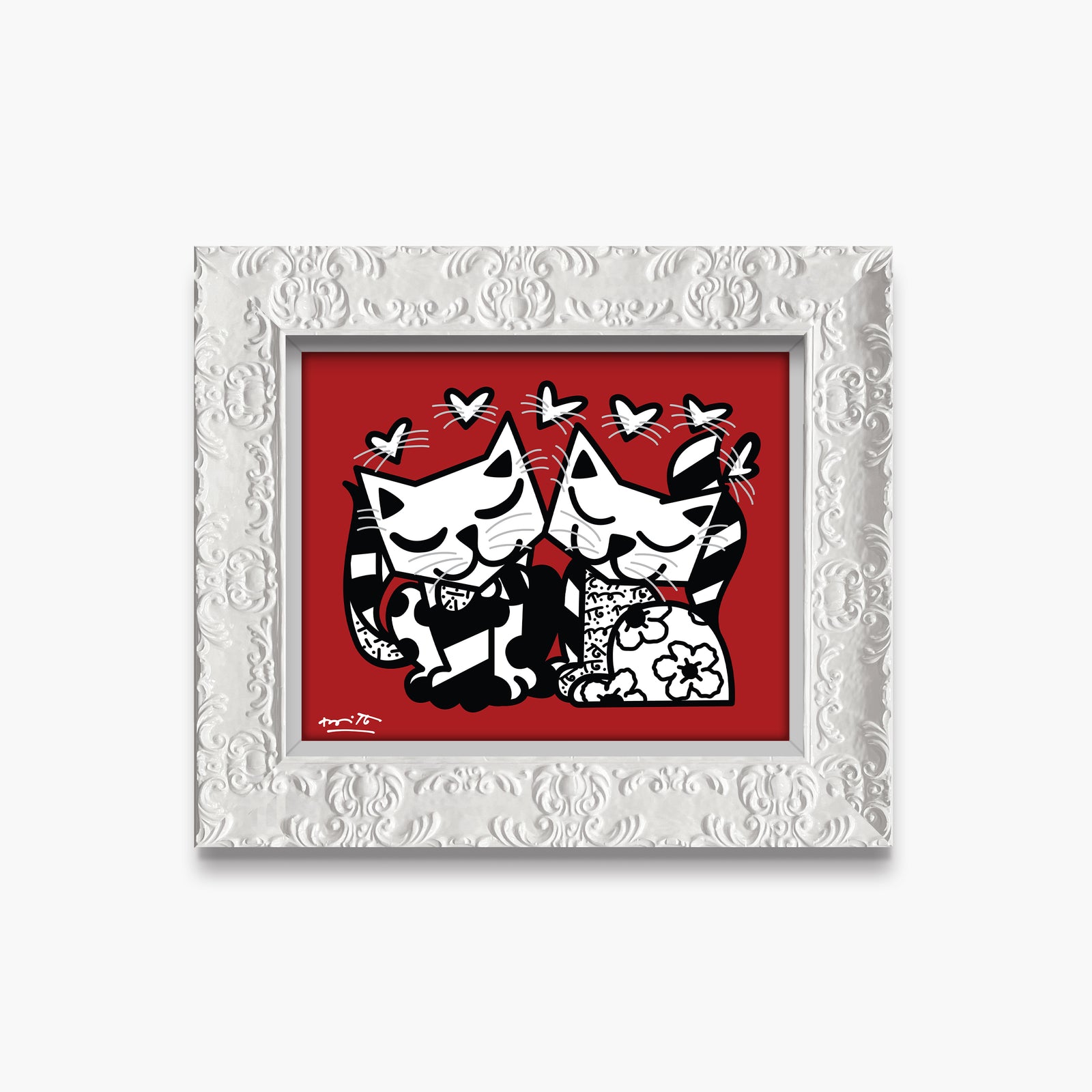 Cats Romance - Limited Edition Print
