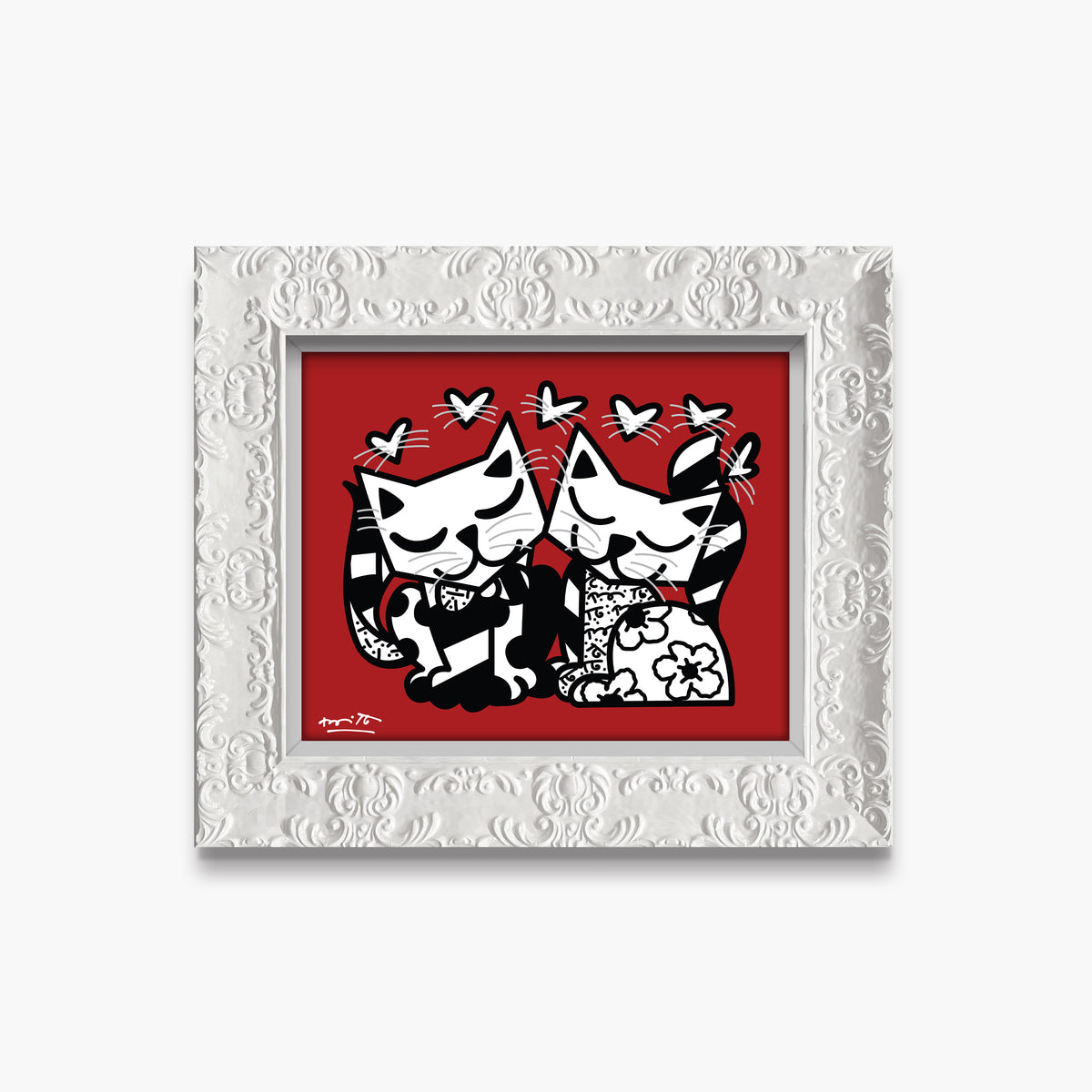 Cats Romance - Limited Edition Print