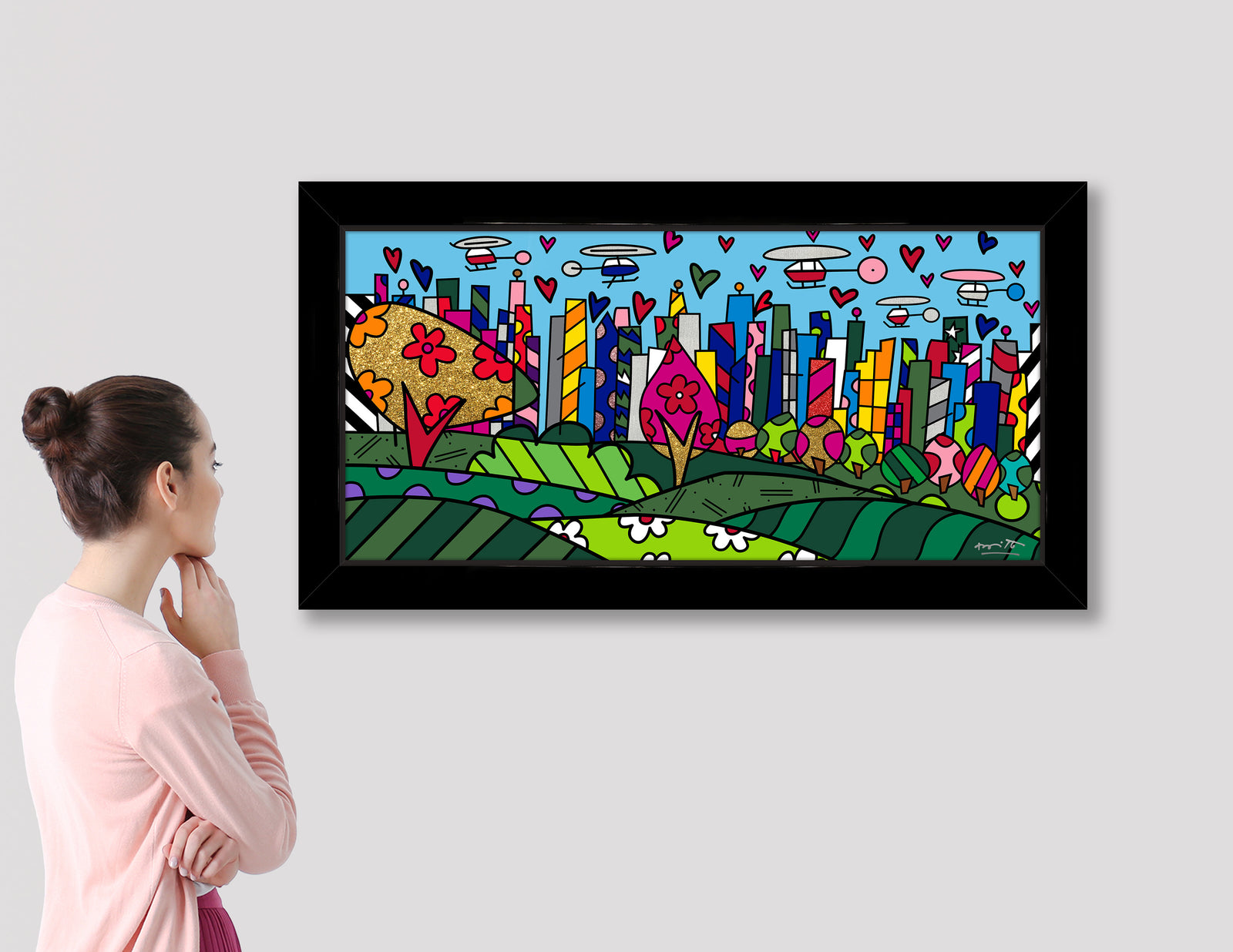 sao paulo limited edition print  colorful decorative collectible gift idea