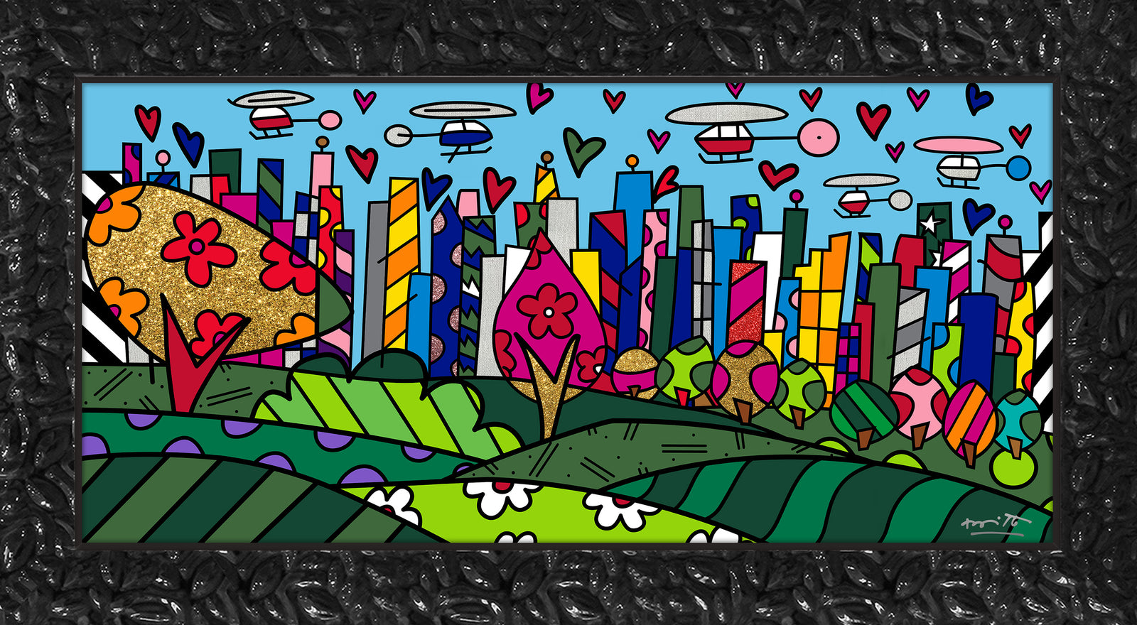 sao paulo limited edition print  artistic colorful design collectible