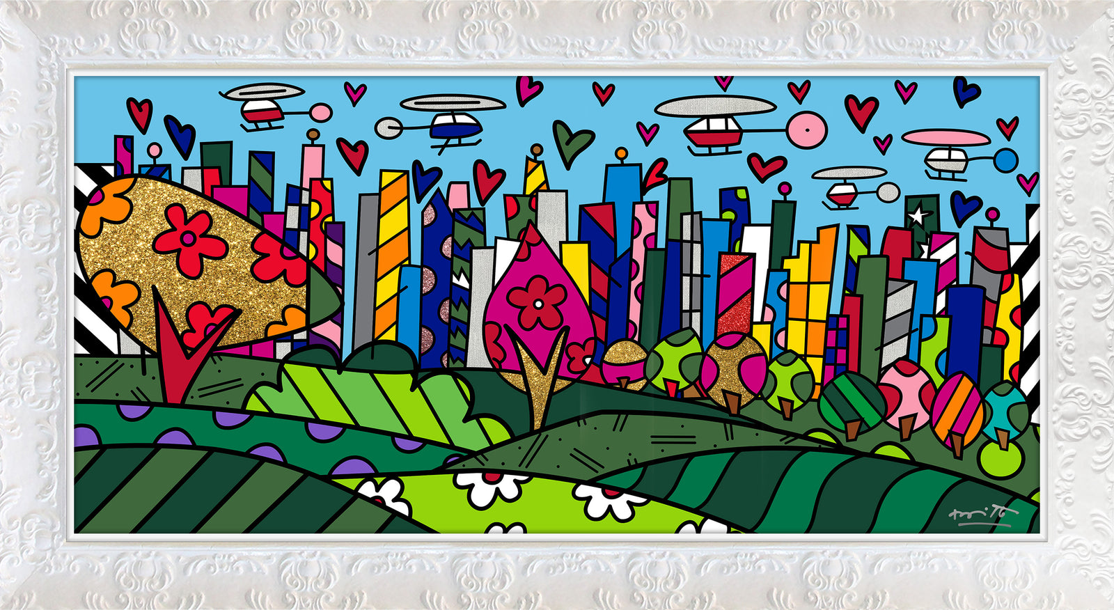 sao paulo limited edition print  colorful decorative collectible gift idea