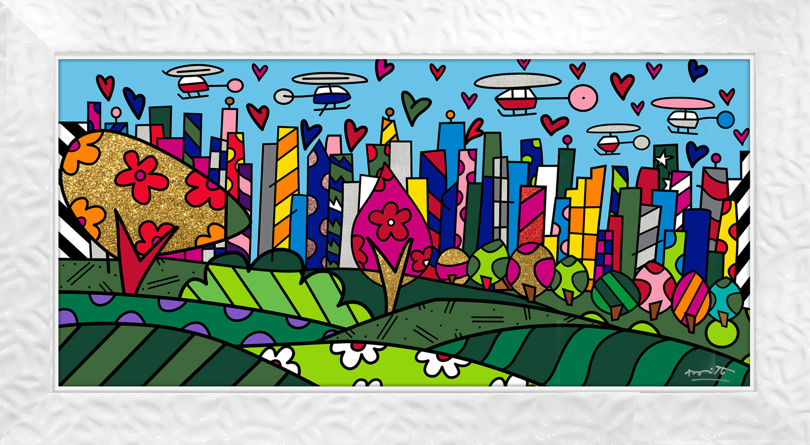 sao paulo limited edition print  artistic colorful design collectible