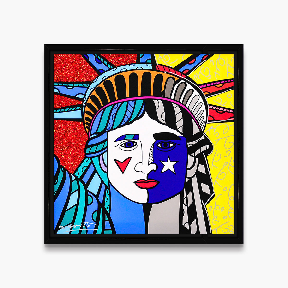 ms america limited edition print  colorful decorative collectible gift idea