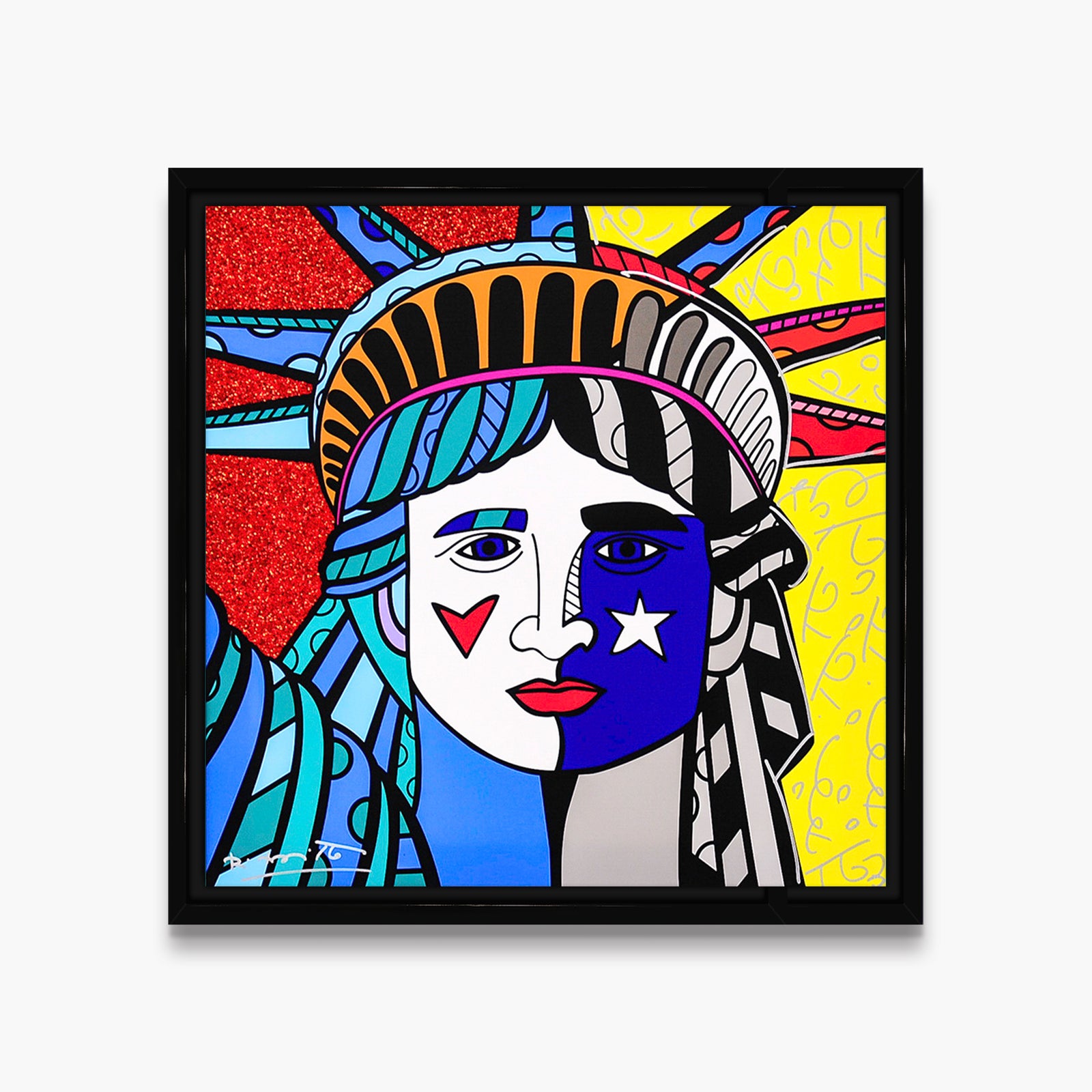 ms america limited edition print  colorful decorative collectible gift idea