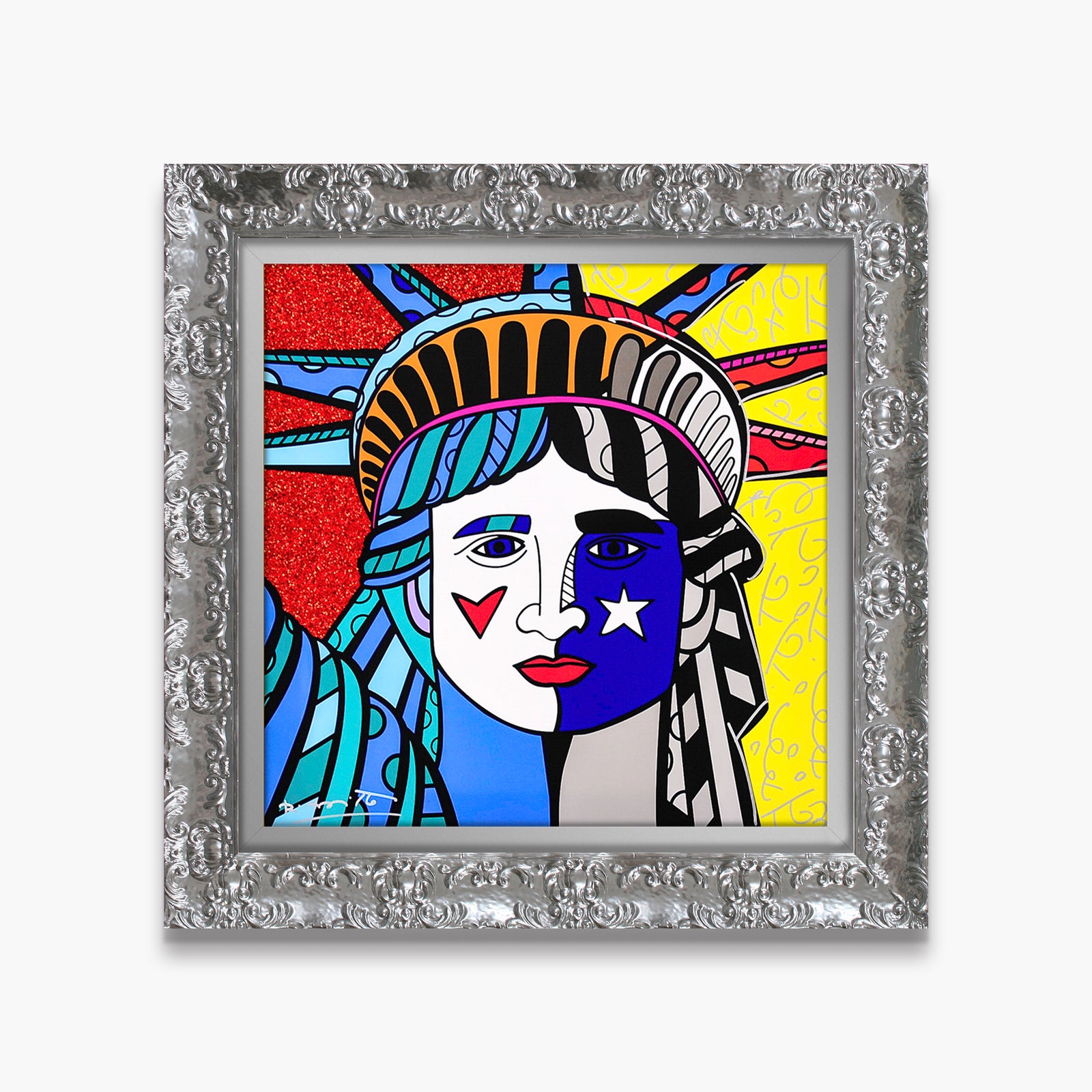 ms america limited edition print  colorful decorative collectible gift idea