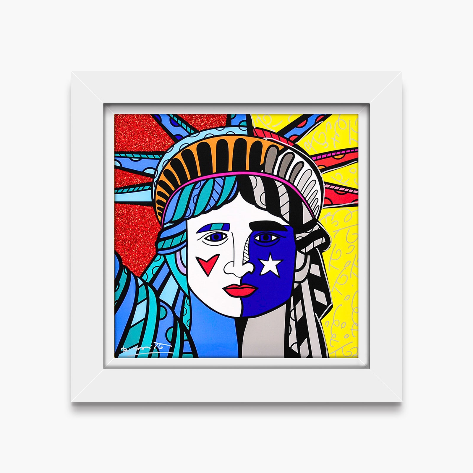 ms america limited edition print  colorful decorative collectible gift idea
