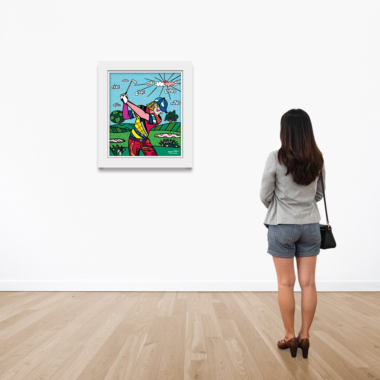 modern pop art colins dream day limited edition  vibrant home decor