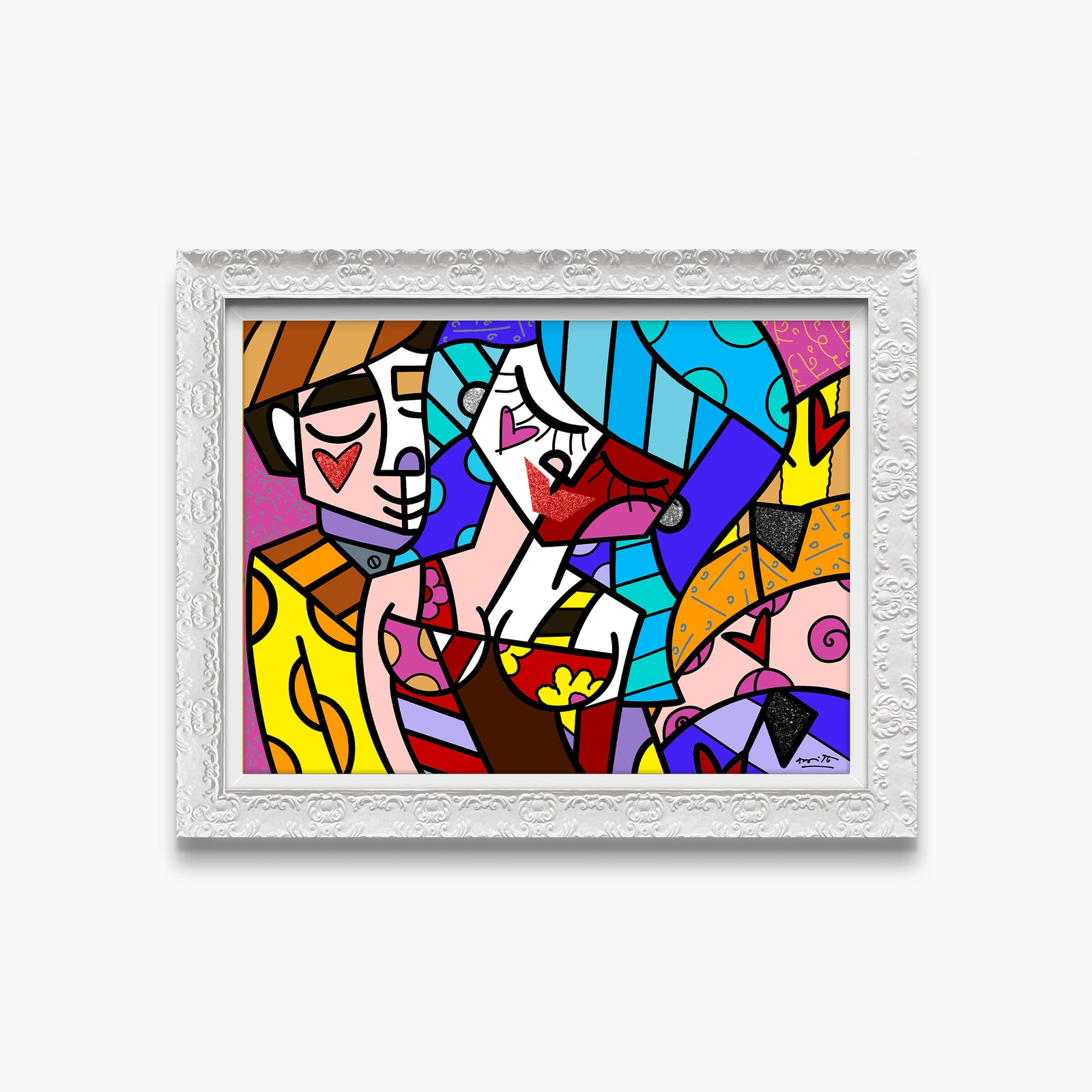 modern pop art close to you limited edition  vibrant home decor