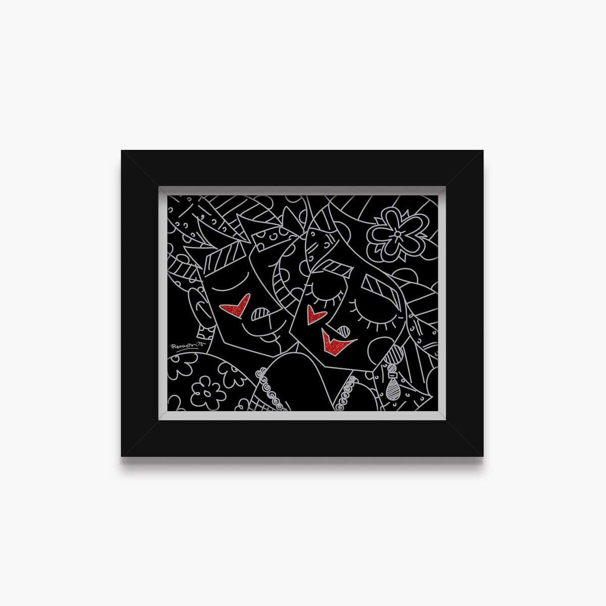 carinho limited edition print  artistic colorful design collectible