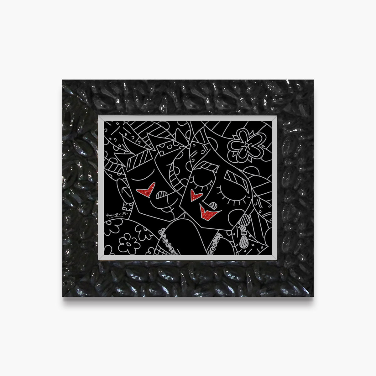 carinho limited edition print  artistic colorful design collectible