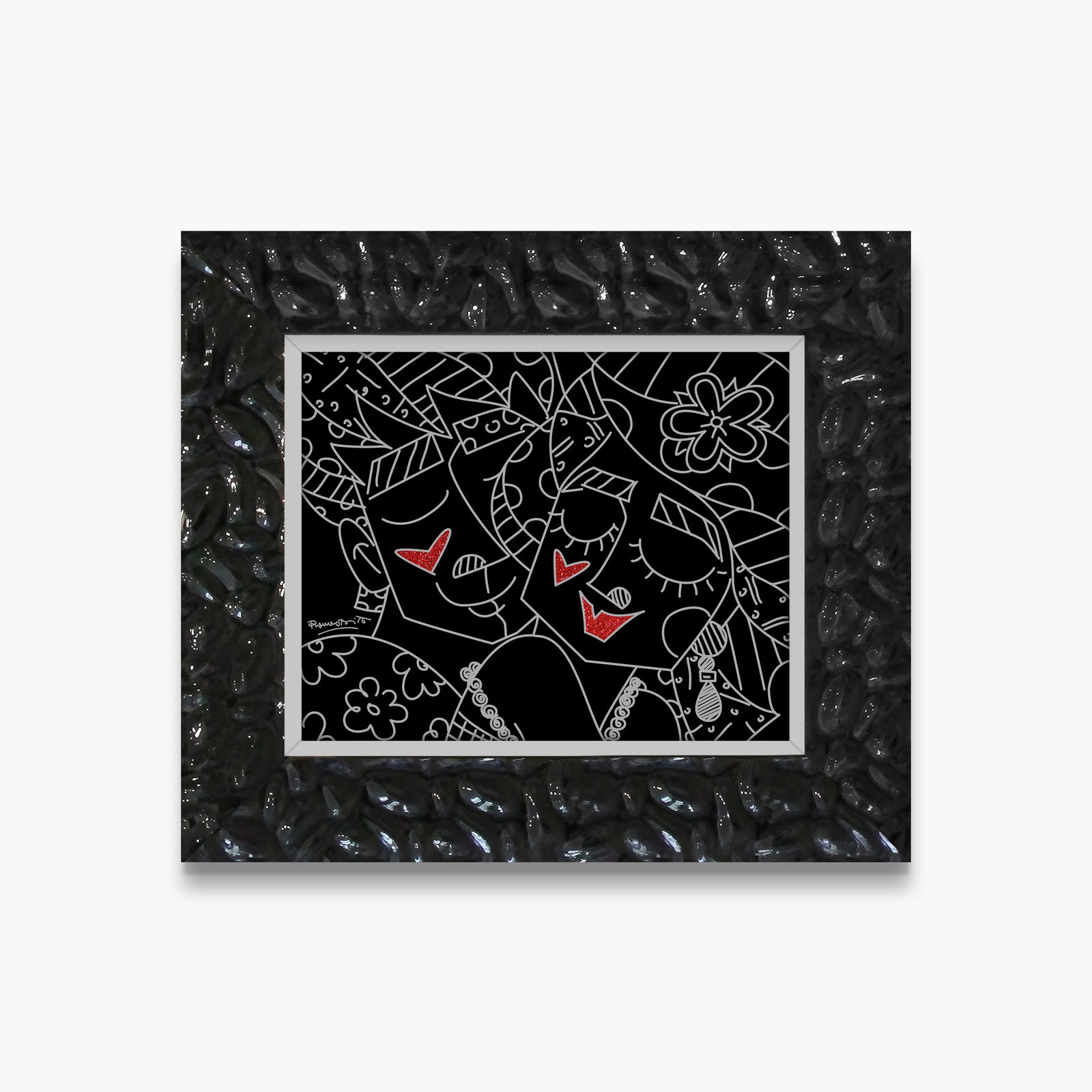 carinho limited edition print  artistic colorful design collectible
