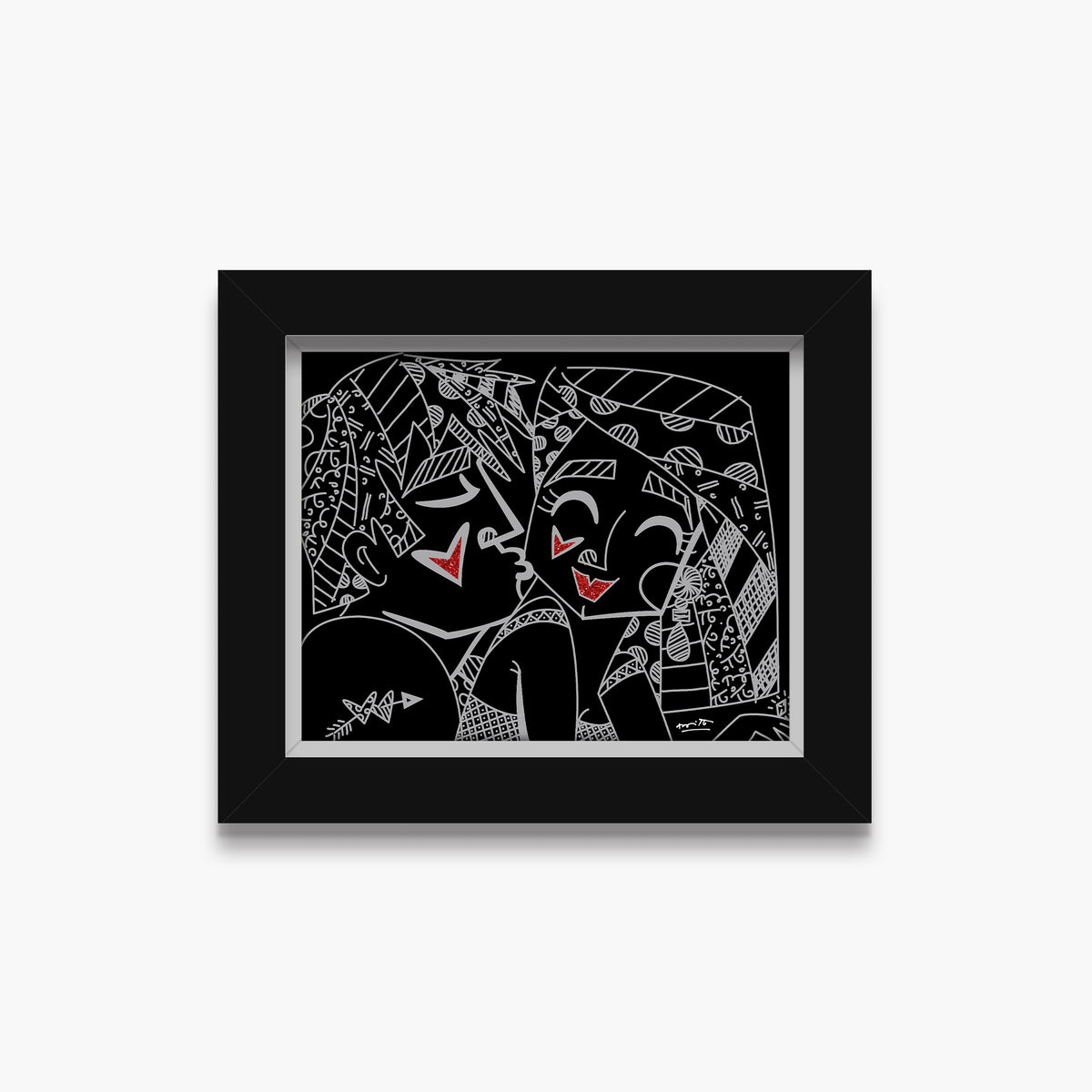 lights off limited edition print  artistic colorful design collectible