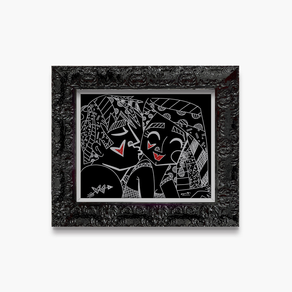 lights off limited edition print  artistic colorful design collectible