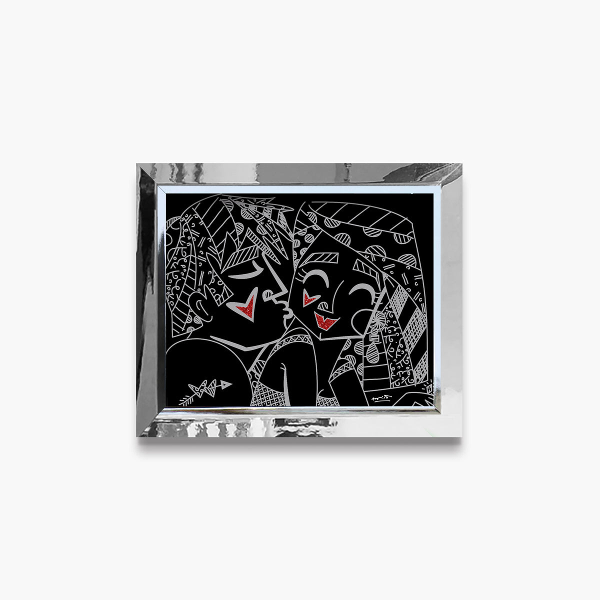 lights off limited edition print  artistic colorful design collectible