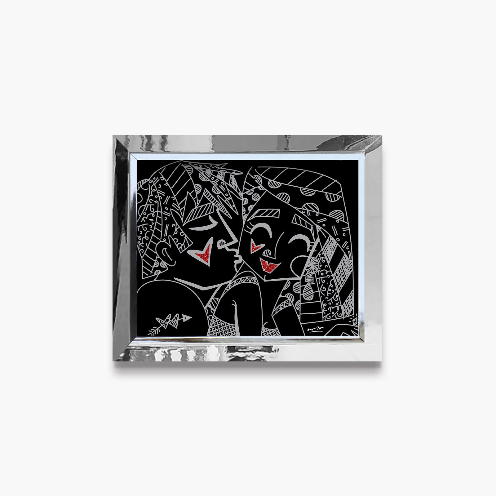 lights off limited edition print  artistic colorful design collectible