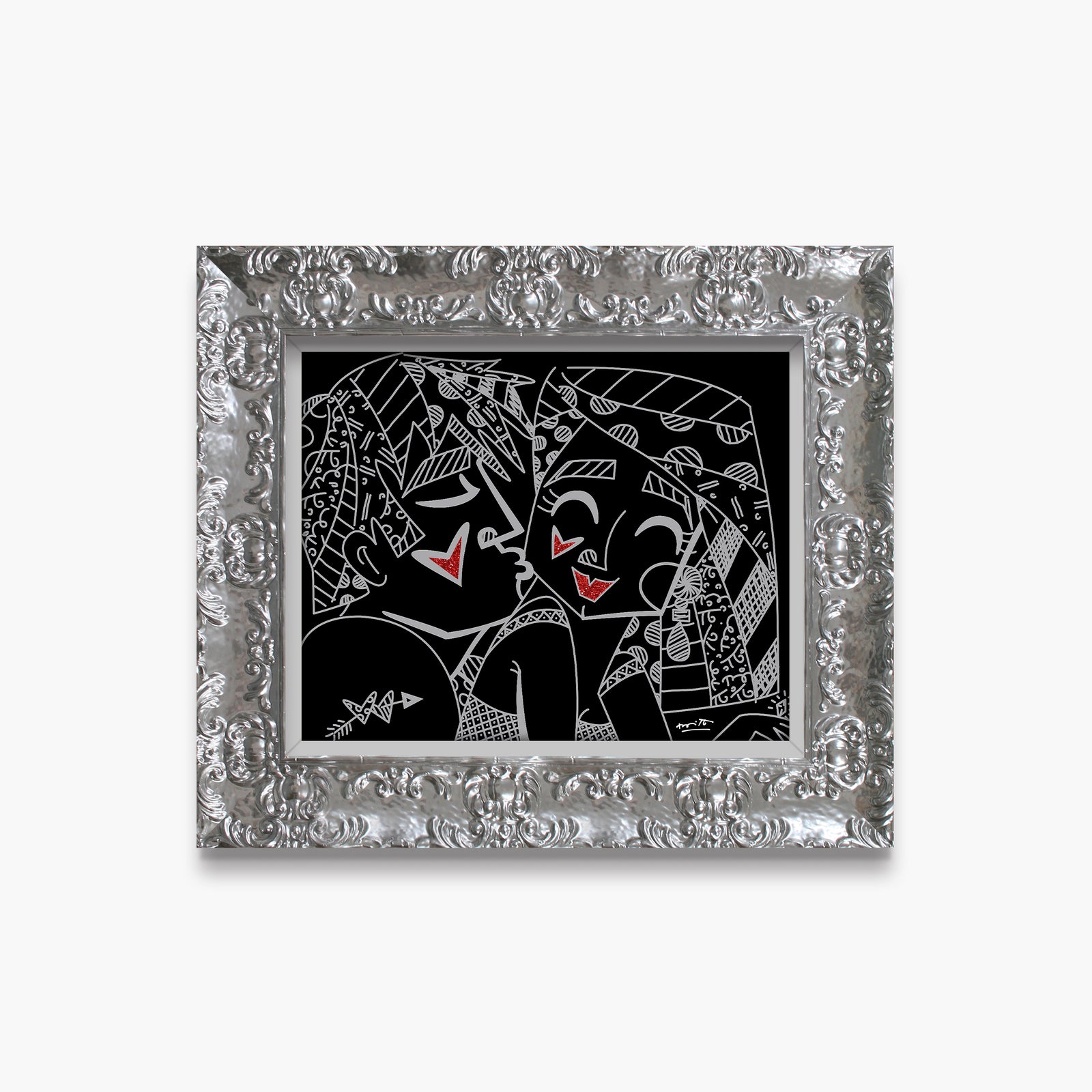 lights off limited edition print  artistic colorful design collectible