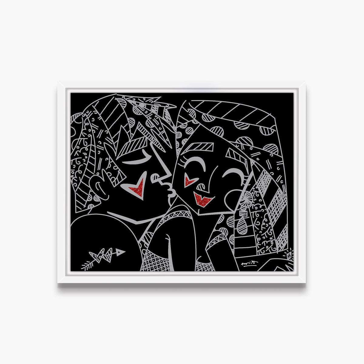 lights off limited edition print  colorful decorative collectible gift idea