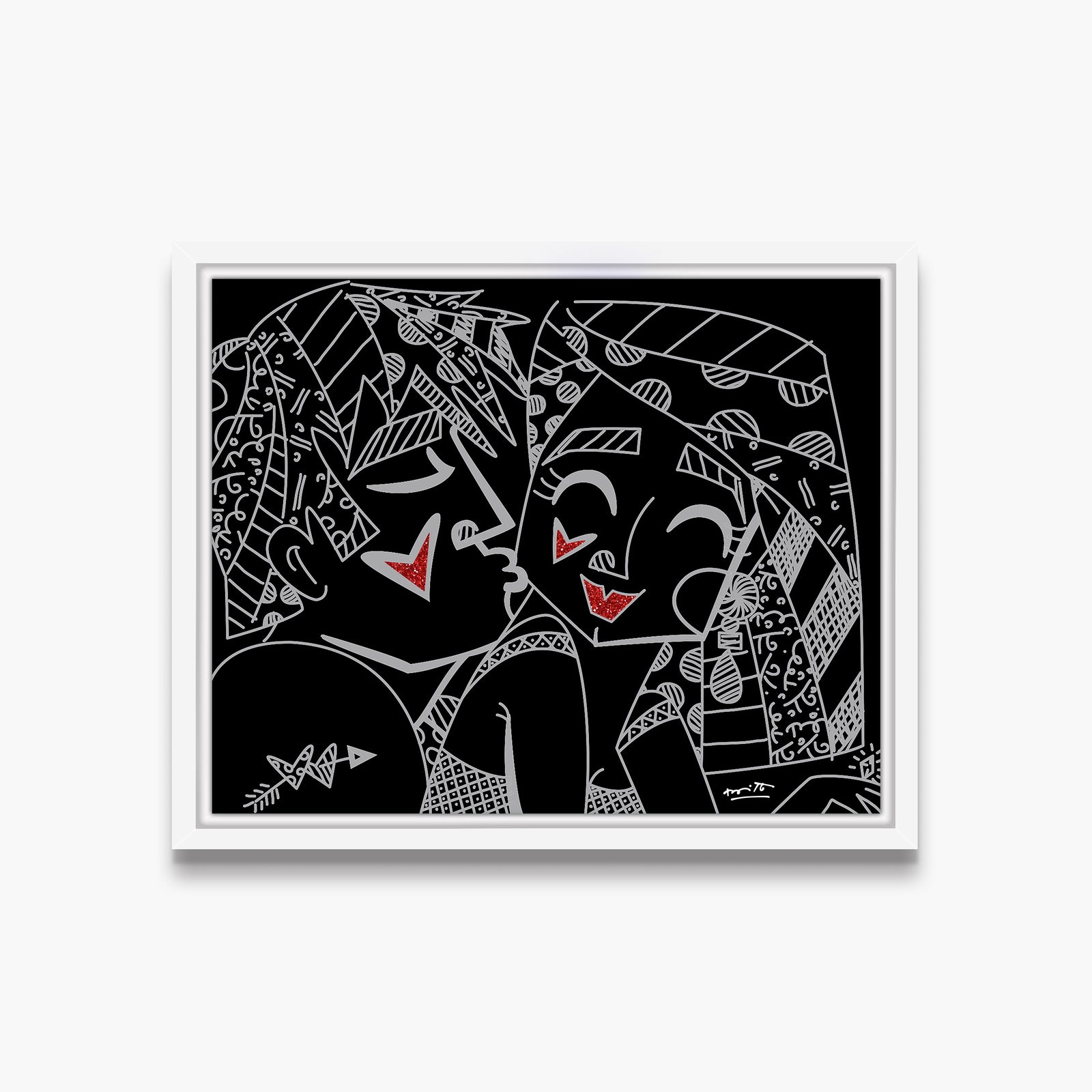 lights off limited edition print  colorful decorative collectible gift idea