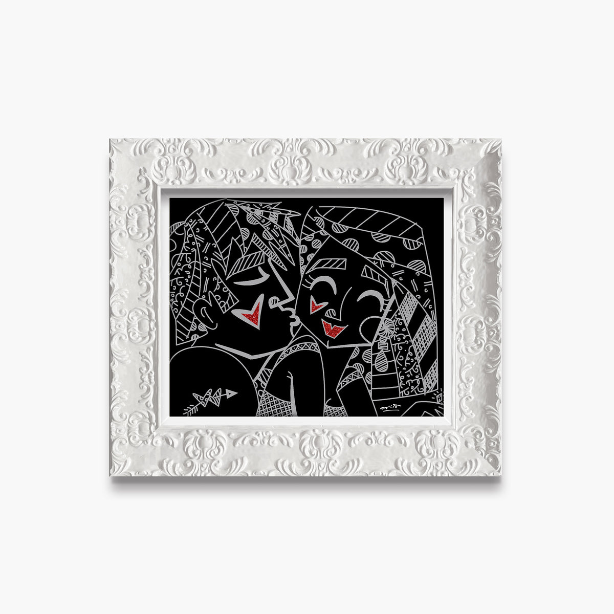 lights off limited edition print  colorful decorative collectible gift idea