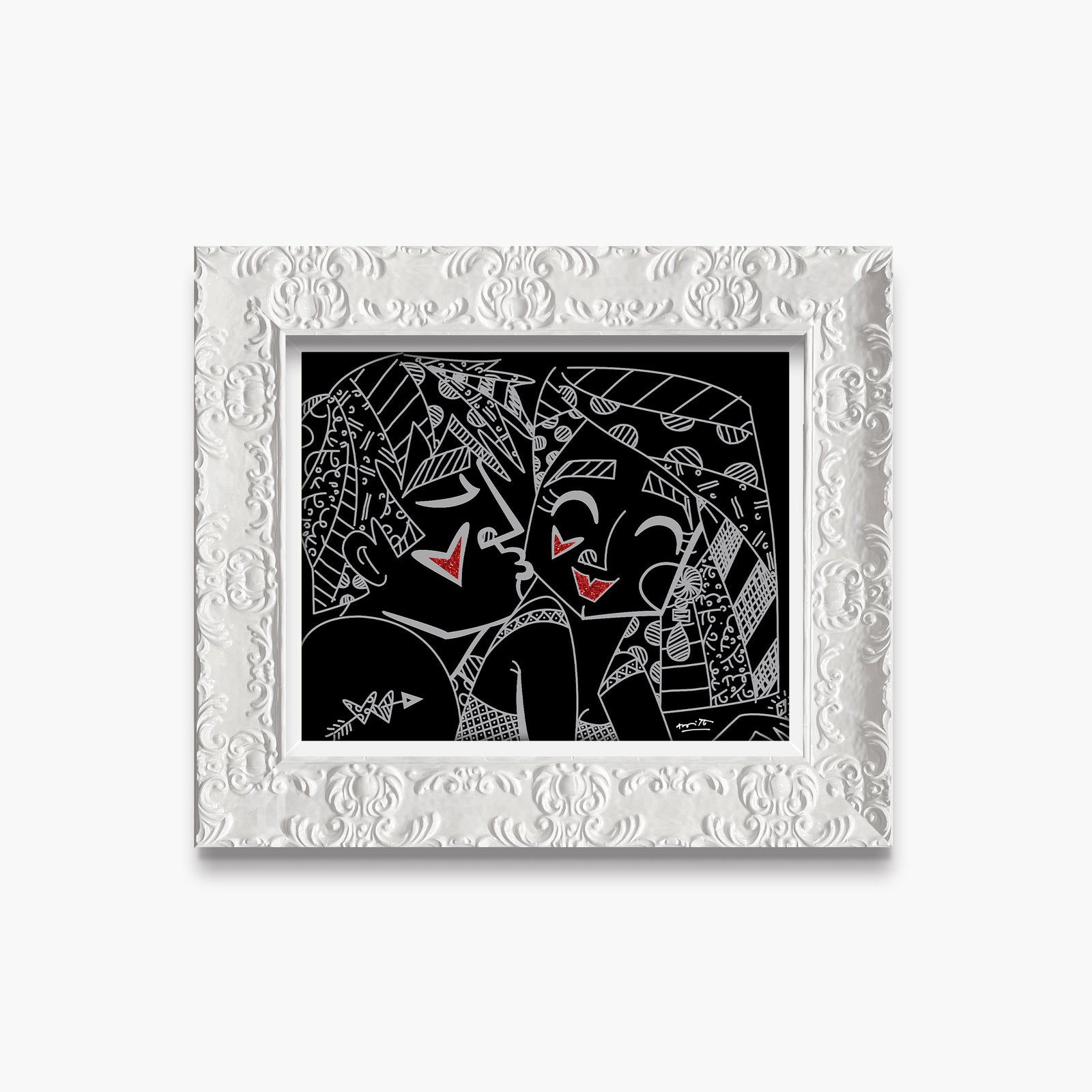 lights off limited edition print  colorful decorative collectible gift idea