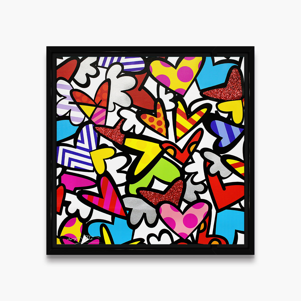 modern pop art so much love too limited  vibrant home decor