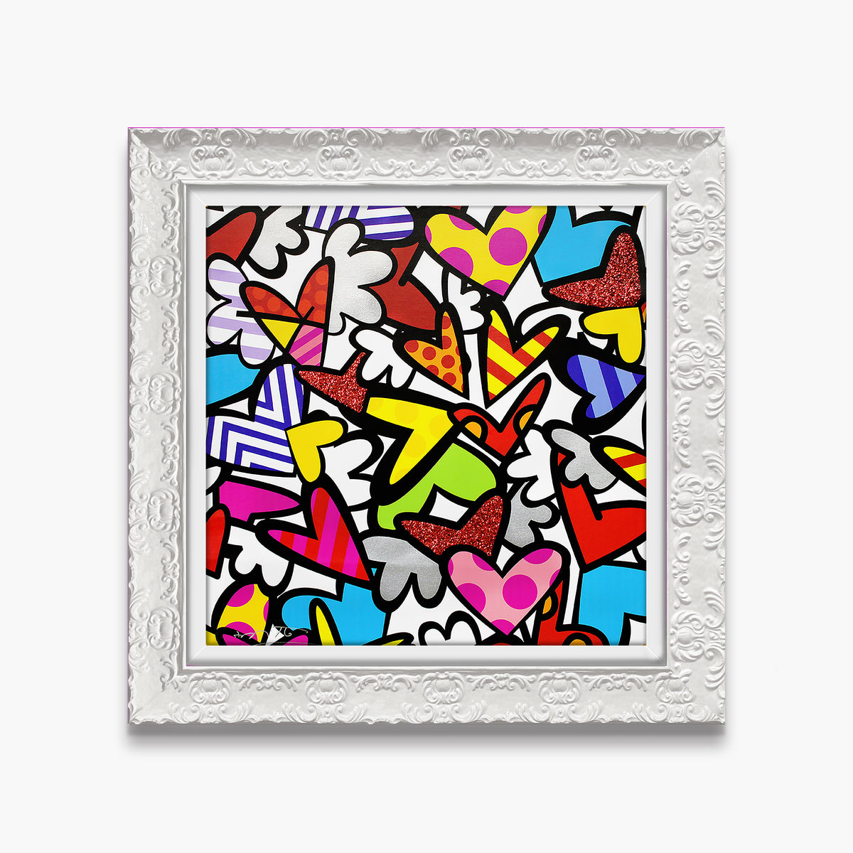modern pop art so much love too limited  vibrant home decor