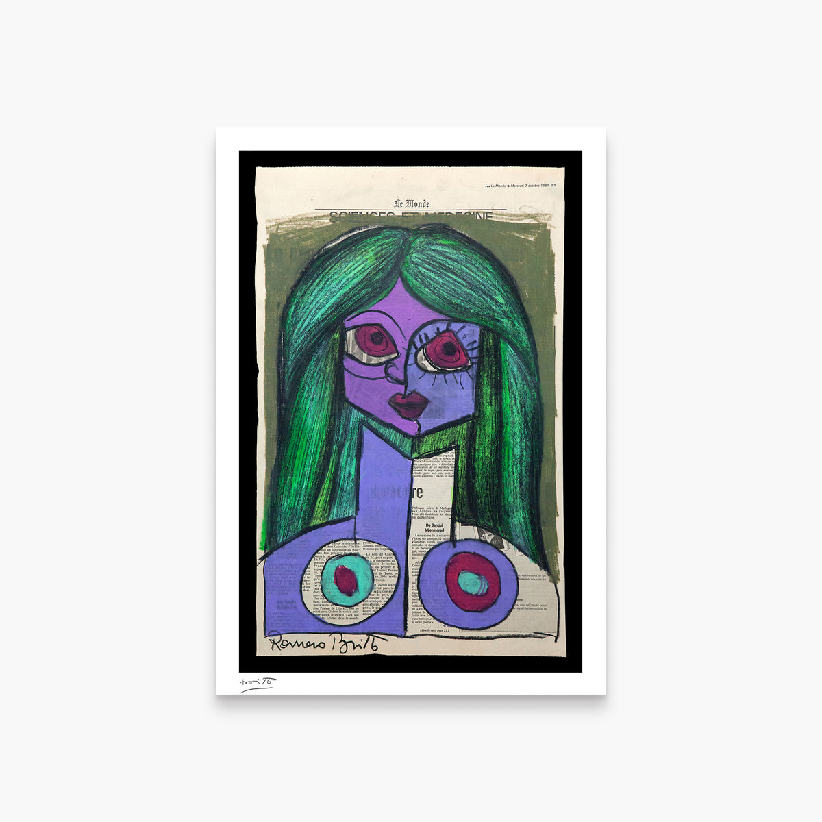 Le Monde - Limited Edition Print - Online Exclusive