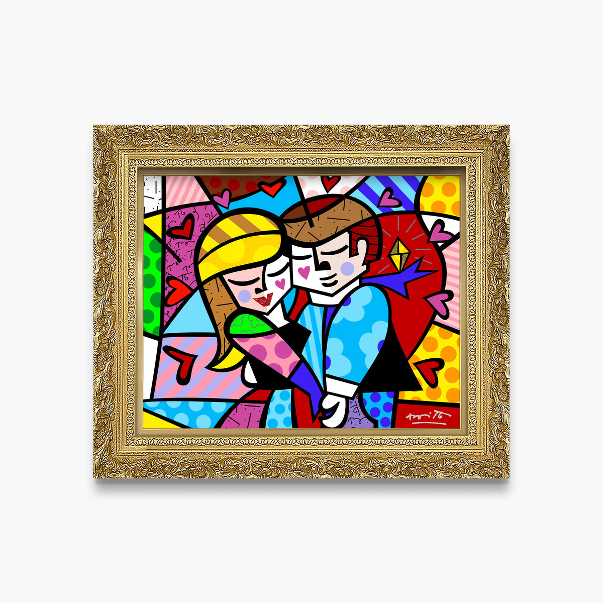 modern pop art yes limited edition print  vibrant home decor