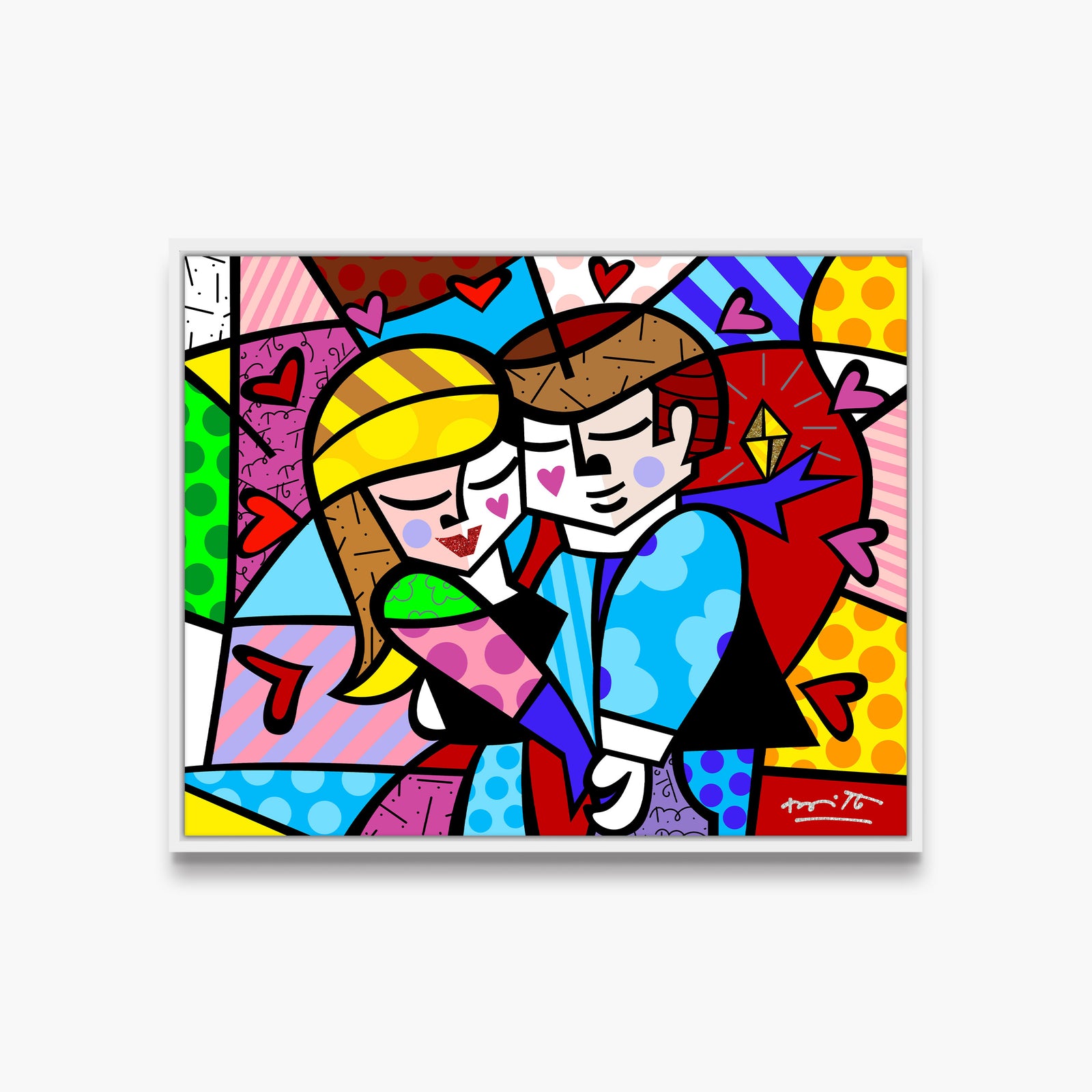 yes limited edition print  artistic colorful design collectible