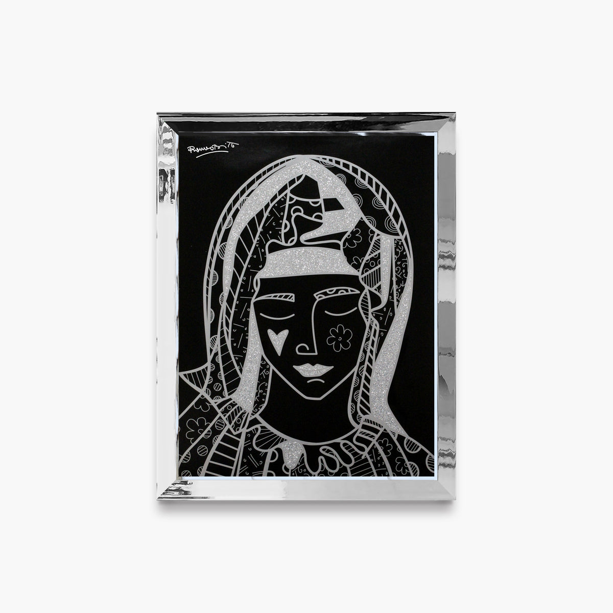 mother silver limited edition print  colorful decorative collectible gift idea