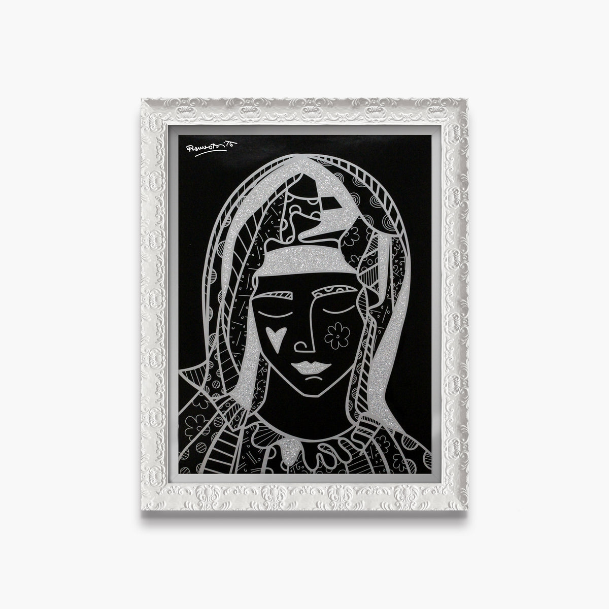 mother silver limited edition print  colorful decorative collectible gift idea