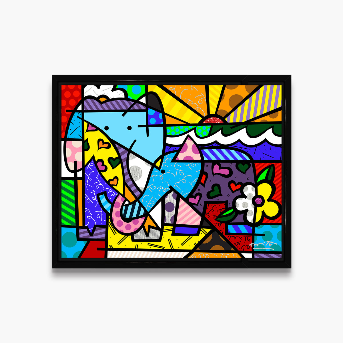 Big Love Elephants - Limited Edition Print