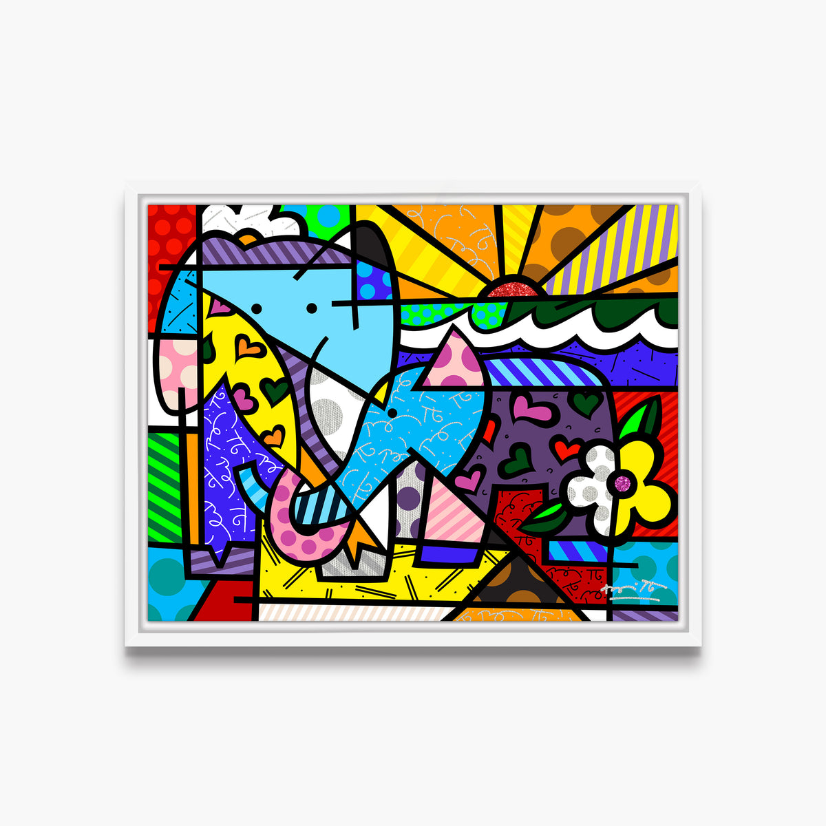 Big Love Elephants - Limited Edition Print